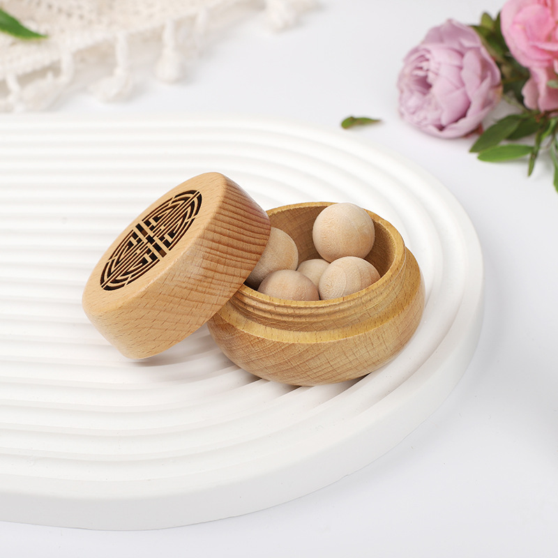 Home Fragrance Items - Antik Taşınabilir Parfümsüz Koku Ahşap Kutu