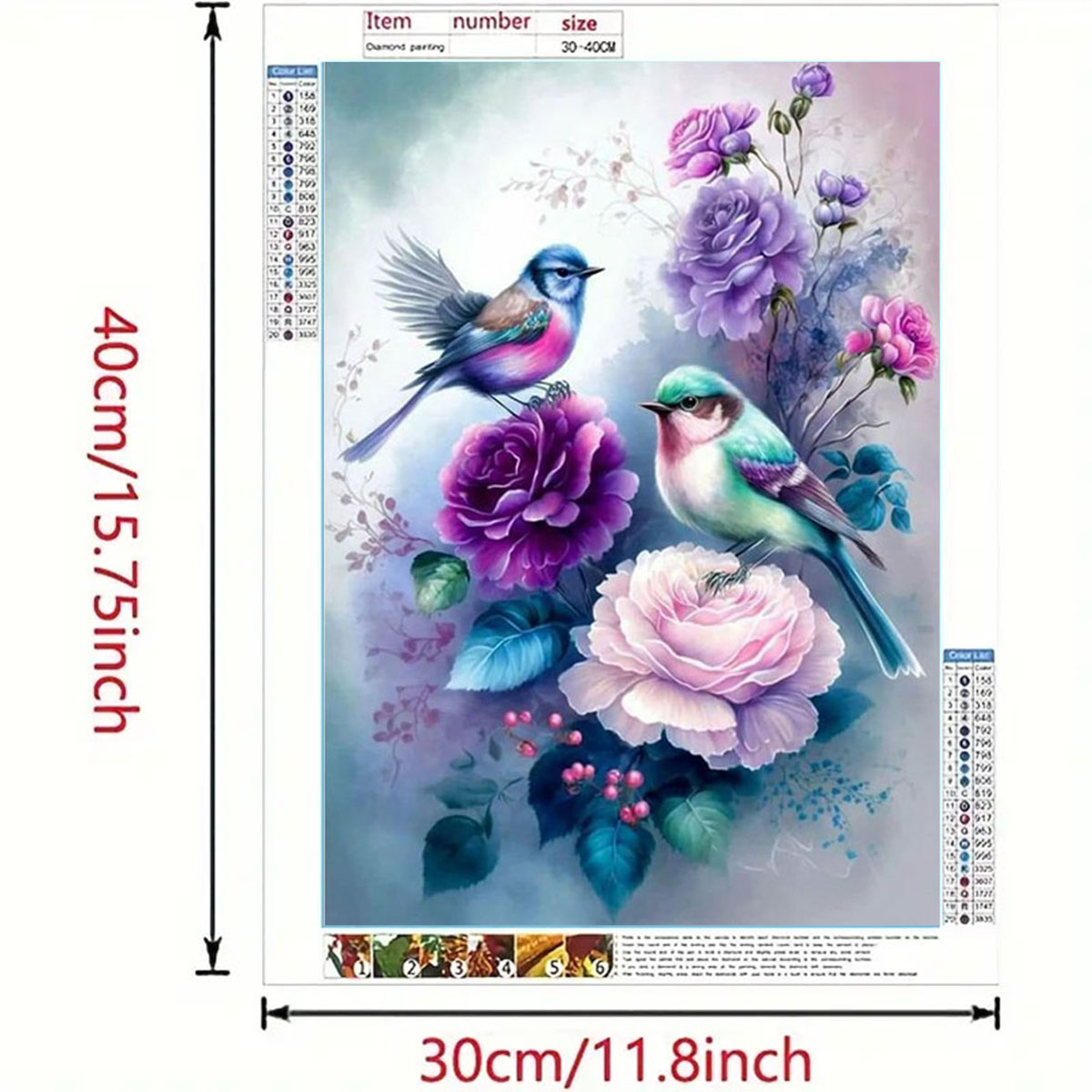 Fragrance Home Decor - 1 set kuş şarkısı çiçek kokusu