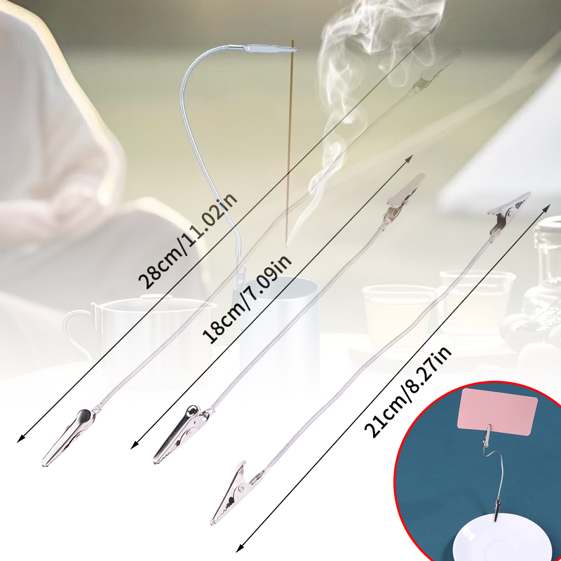 Home Fragrance Us - 10 adet çift başlı Metal tütsü
