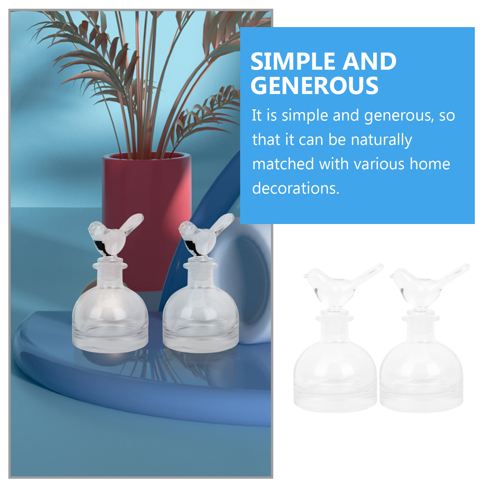 2 adet cam parfüm şişeleri Pre - Home Fragrance Us incelemesi ve fiyatı