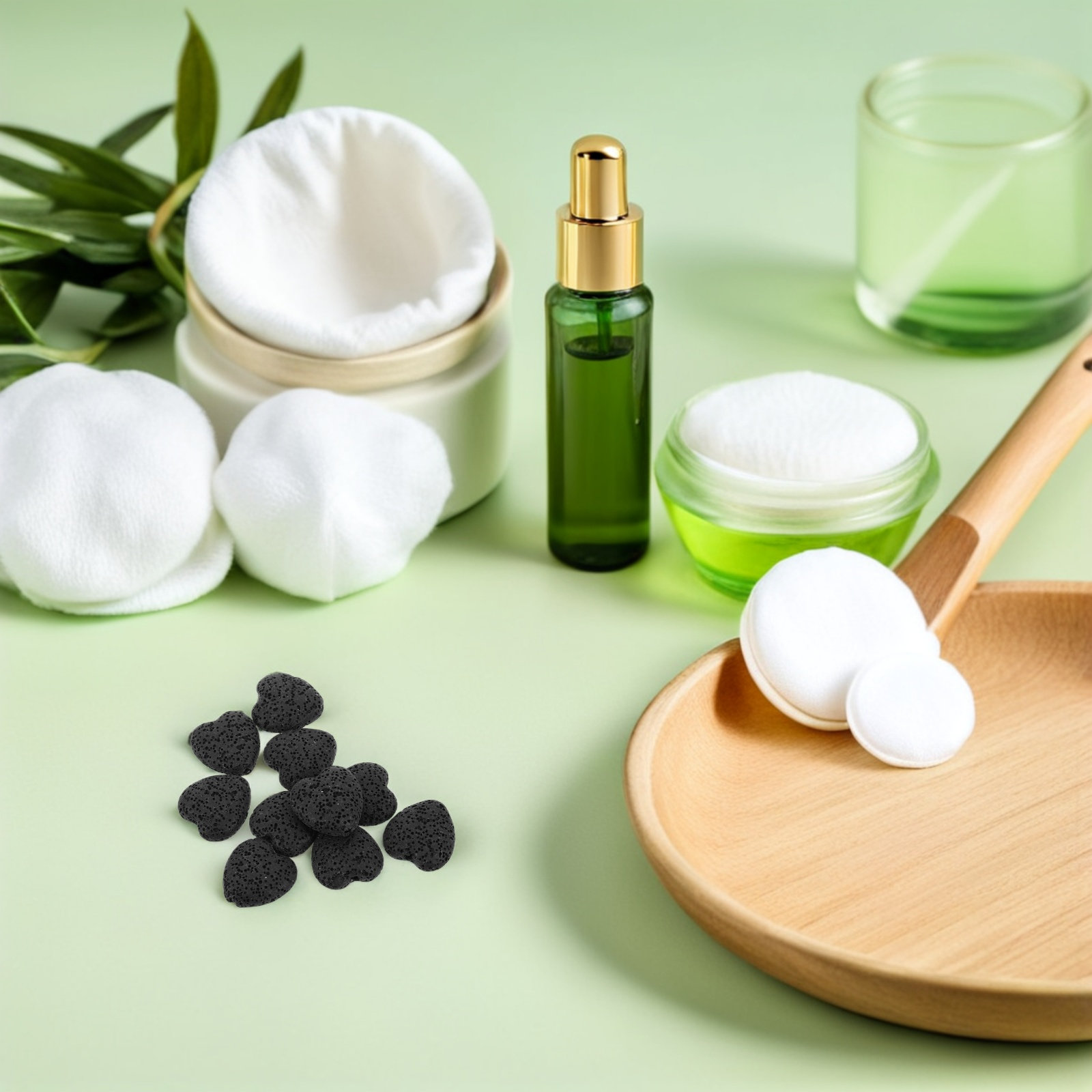 20 adet kalp volkanik lav taşı - Home Fragrance Us incelemesi ve fiyatı