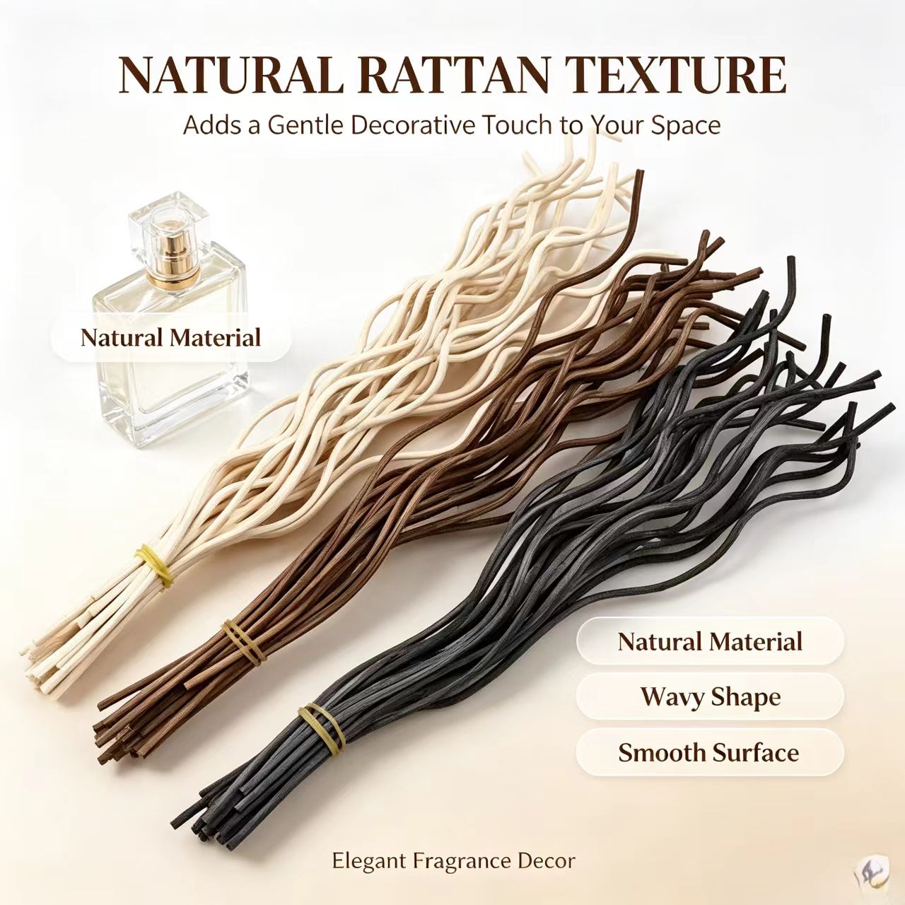 20 adet uzun dalgalı Rattan ka - Home Fragrance Items incelemesi ve fiyatı