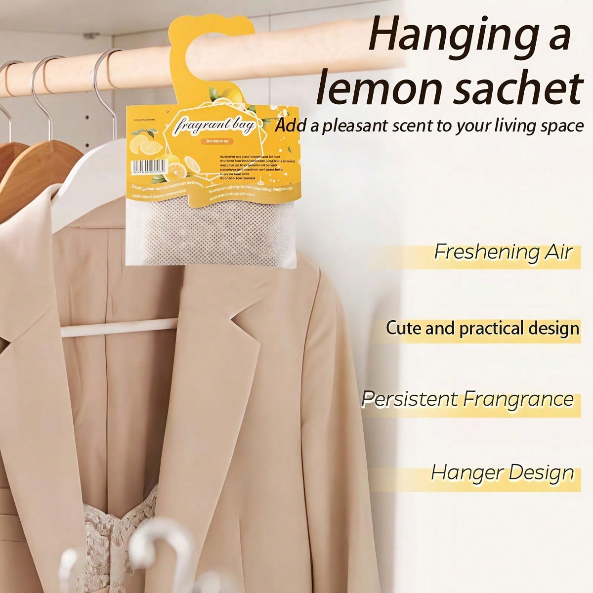 Asılı Limon Kokulu Keseler, Do - Fragrance Home Decor incelemesi ve fiyatı